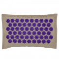 Массажная акупунктурная подушка (квадратная) EcoRelax, фиолетовый - 3